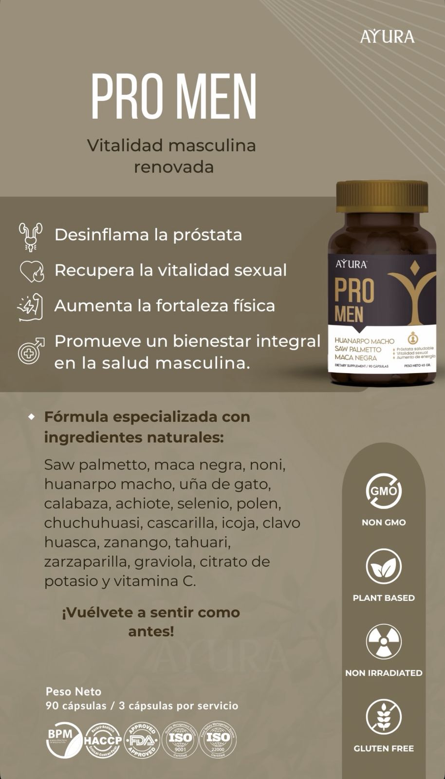 MACA NEGRA HUANARPO MACHO