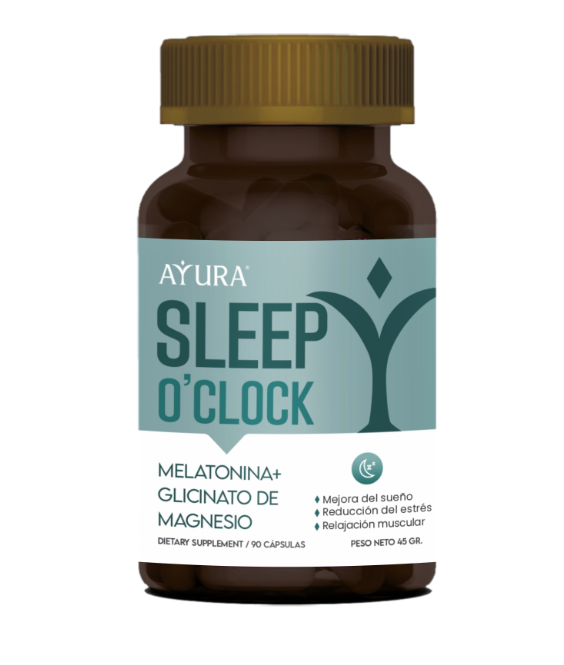 SLEEP O´CLOCK MELATONINA CON GLICINATO DE MAGNESIO