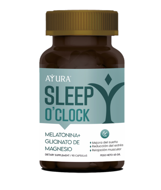 SLEEP O´CLOCK MELATONINA CON GLICINATO DE MAGNESIO